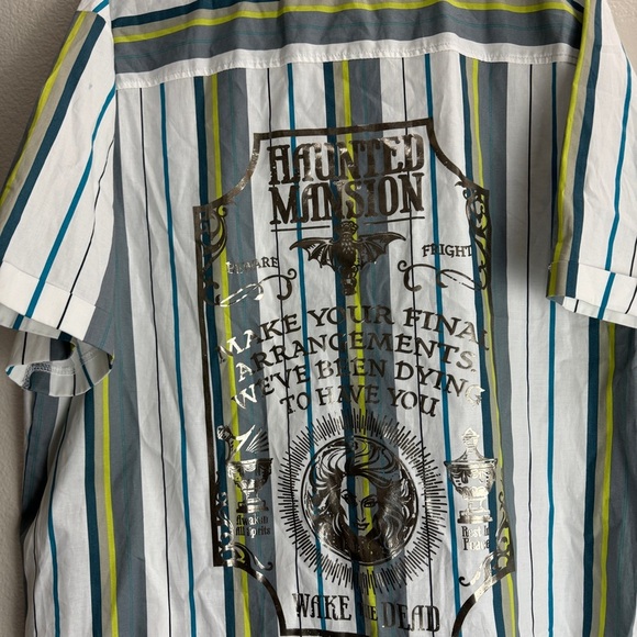 Disneyland Haunted Mansion Wake The Dead Vintage Shirt Size XL - Picture 2 of 7